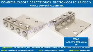 ZAPATA DE 4 CABLES ESC CAL.600