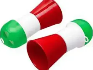 VUVUZELAS Y TROMPETAS CON LOGO