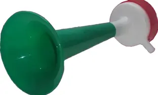 VUVUZELAS Y TROMPETAS CON LOGO