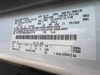 2018 Ford Transit 250
