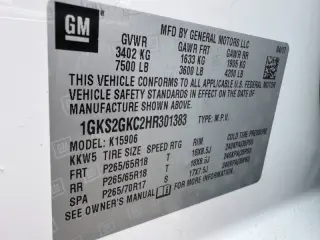 2017 GMC Yukon XL SLT