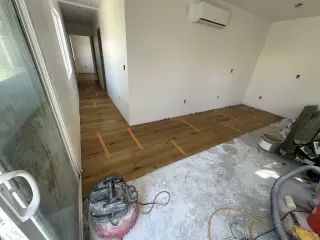 Instalación de piso