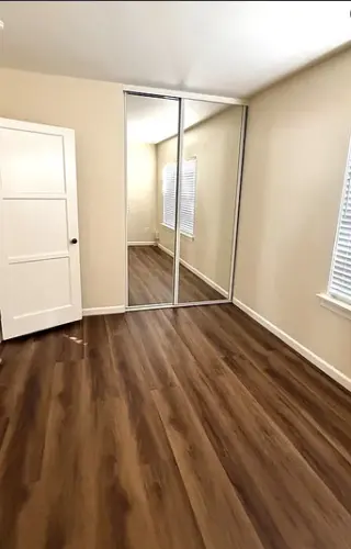 Updated and very private back unit