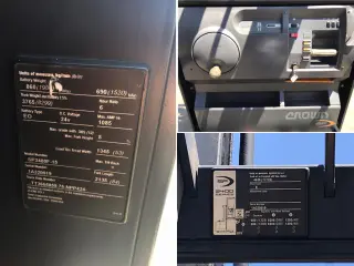 ORDER PICKER CROWN, ELECTRICO