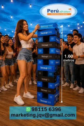 Juego de Jenga de Espuma