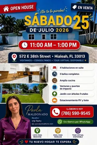 Open HOuse en Hialeah