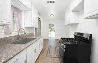 Beautiful cabinet and new stainless Home