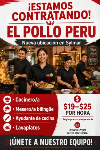Cocinero/a con experiencia en WOK – Restaurante Peruano