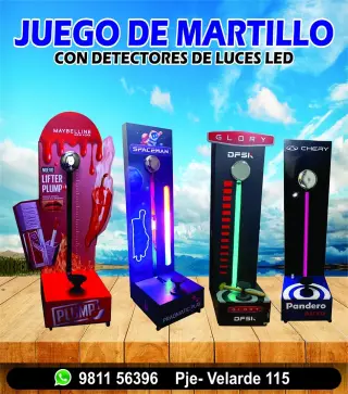 Juego de MaRTILLO DE fUERZA