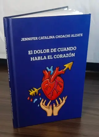 LIBRO DE POESÍA: “EL DOLOR DE CUANDO HABLA EL CORAZÓN” DISPONIBLE EN 3 VERSIONES