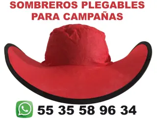 SOMBREROS PLEGABLES