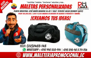 Maletas y Mochilas personalizadas 2026