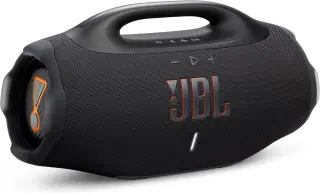 JBL Boombox 4 Portable Bluetooth Speaker, Waterproof, Deep Bass - Black