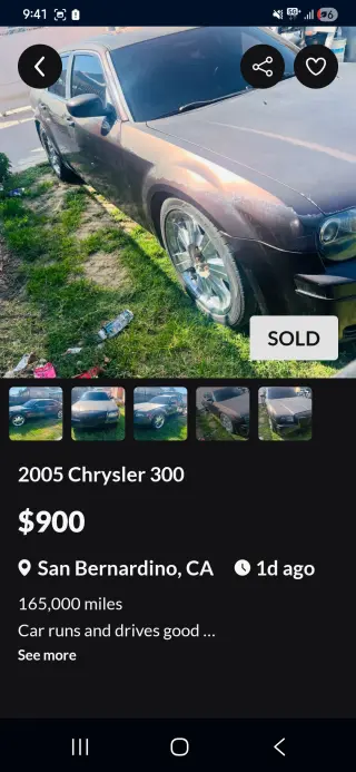 Good car my loss you're gain