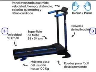 Caminadora Eléctrica iWalkpro +, plegable