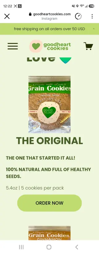 SE VENDE NEGOCIO ESTABLECIDO – GOOD HEART COOKIES