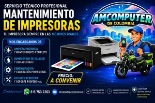 Mantenimientos Preventivos y Correctivos a Computadores e Impresoras