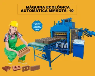 Máquinas Ecológica para fabricar ladrillos de arcilla