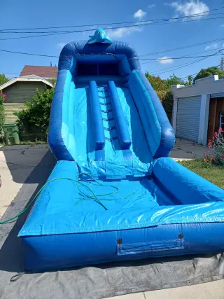 water slide