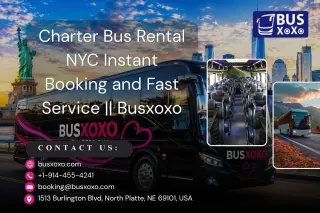 Charter Bus Rental NYC Instant Booking and Fast Service || Busxoxo