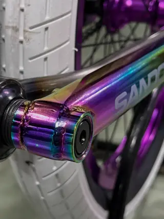 Custom BMX Bike with Unique Design