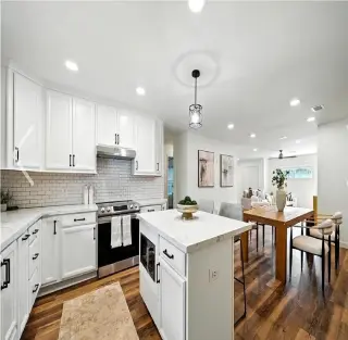 spacious completed renovated home