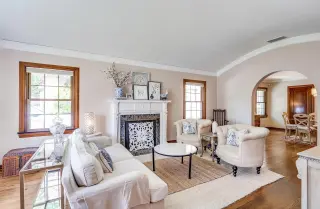 charming dining room large master