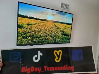 Tv installation tv mounting