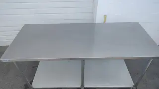 NUEVAS Mesas de Preparación de Acero Inoxidable NEW Stainless Steel Prep Table