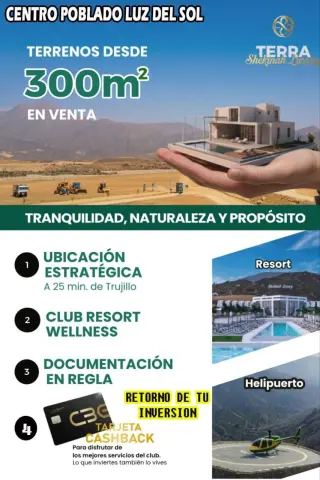 Terrenos Para casa de campo desde 300 m2