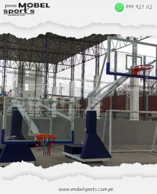 Arqueria de futbol con estructura duradera / mobel sports