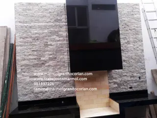 Granito negro absoluto, para tableros de cocina, baños, counters, pisos