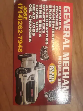 Auto mecánica servicio a domicilio