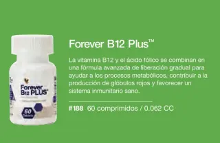 Suplemento B12 y ácido fólico
