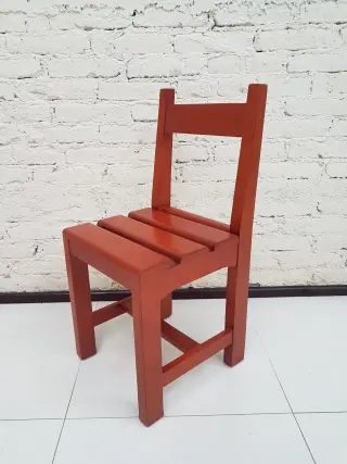 Silla Victoria Asiento de Madera