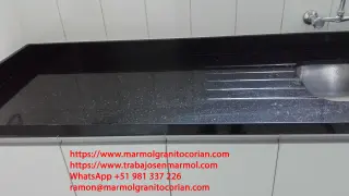 Granito Negro Galaxy elegancia etena