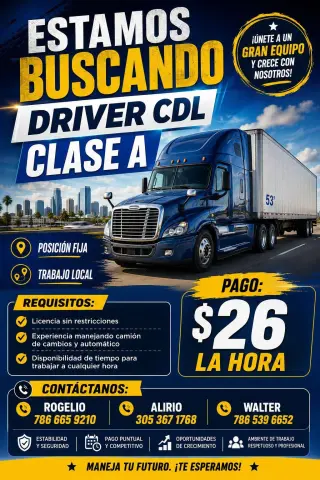Ahora Contratando: Miembro de Almacén – $18/hora