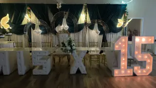 Renta de salon para bodas quinceañeras