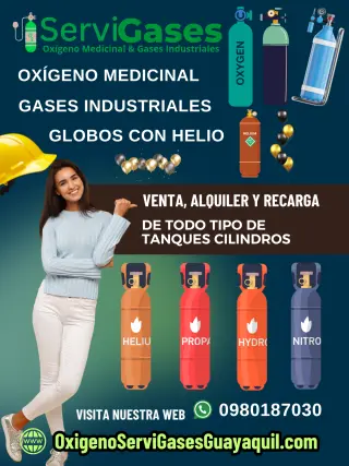 Servicios de Oxígeno Medicinal y Gases Industriales 24/7