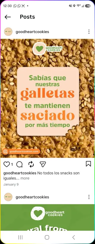 SE VENDE NEGOCIO ESTABLECIDO – GOOD HEART COOKIES