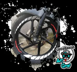 calcomanías  para motos y carros