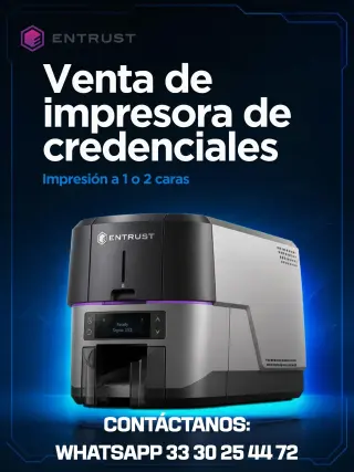 Venta de Consumibles Ribbon(cinta), tarjetas de PVC para Zebra y Entrust