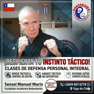 Curso de defensa personal y Kyusho Jutsu