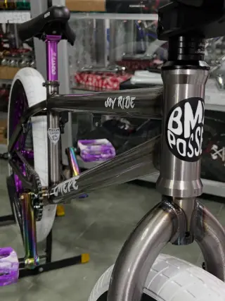 Custom BMX Bike with Unique Design