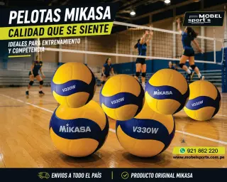 Pelotas de Voleibol Mikasa - Perfectas para Entrenamiento y Competencia