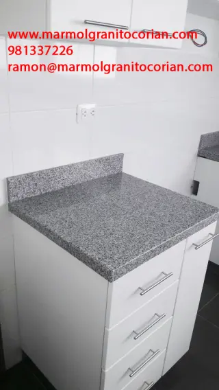 Granito Blanco Serena para tableros de cocina, baños, pisos, paredes, counters