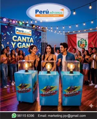 JUEGO DE CANTA Y GANA PARA EVENTOS