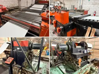 LINEA DE CORTE DAHLSTROM CON CABEZAL DE SLITTER  48" x 20,000 Lbs x Cal. 14 - 24
