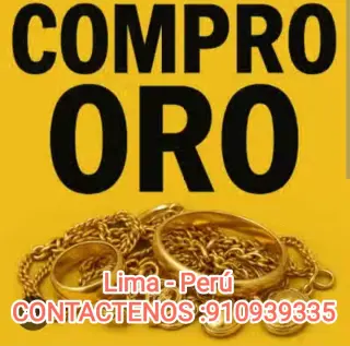 Compramos oro y plata x mayor y menor 910939335