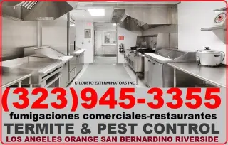 EXTERMINADORES CERCA DE USTED.-